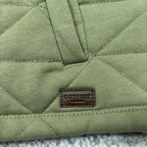 Outpost Makers Vest Mens Large Mock Neck Quilted Outerwear Layering Outdoors - Picture 3 of 4